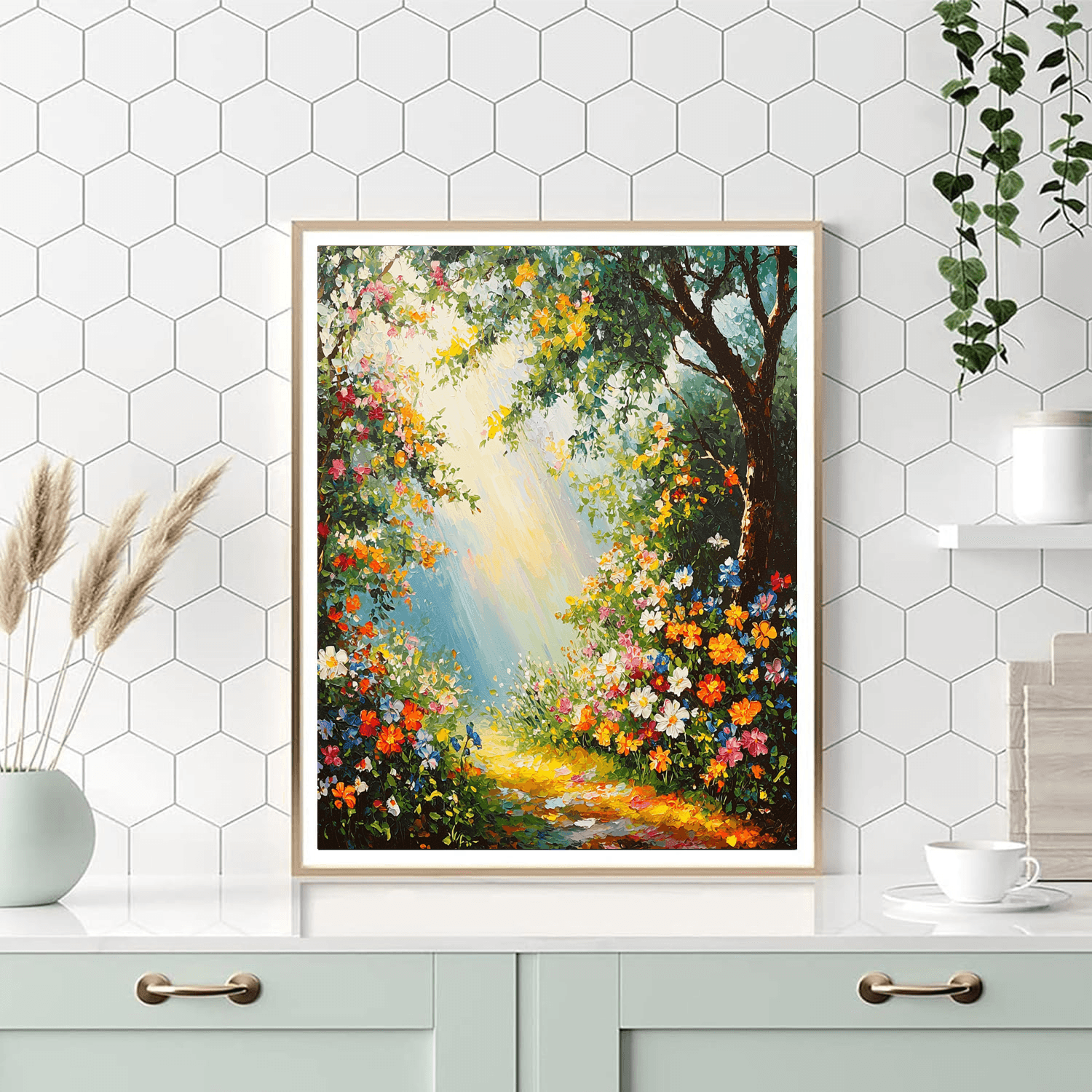 Claude Monet Inspired Wonders Of Nature  Paint By Numbers