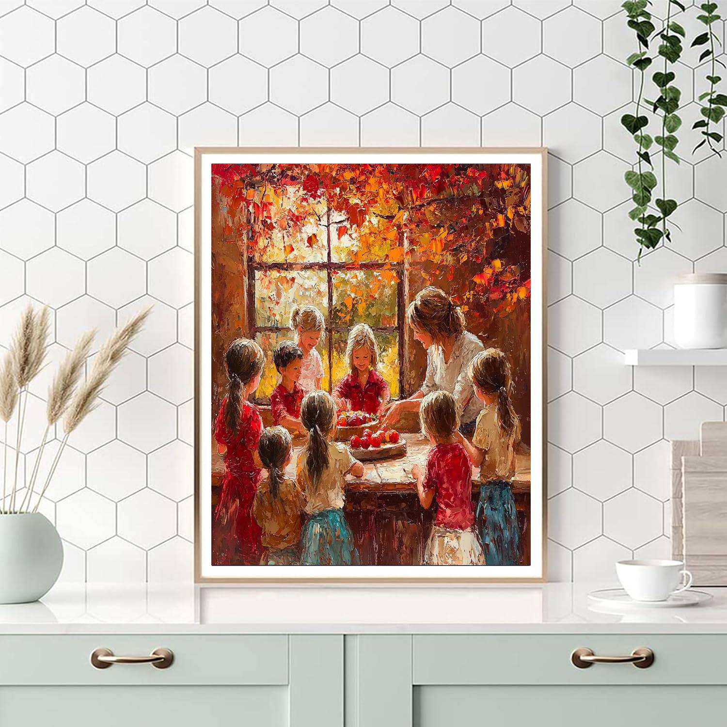 Joyful Heart Of The Home Paint By Numbers