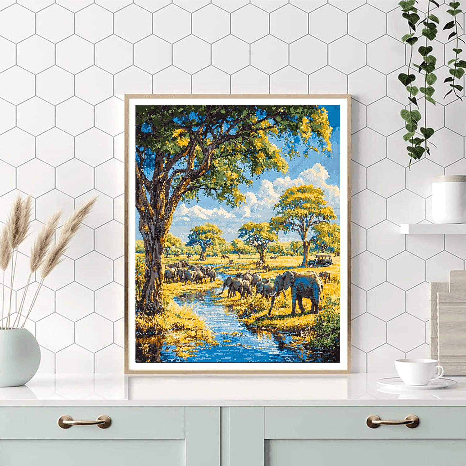 Chobe National Park - Kasane Paint By Numbers Kits