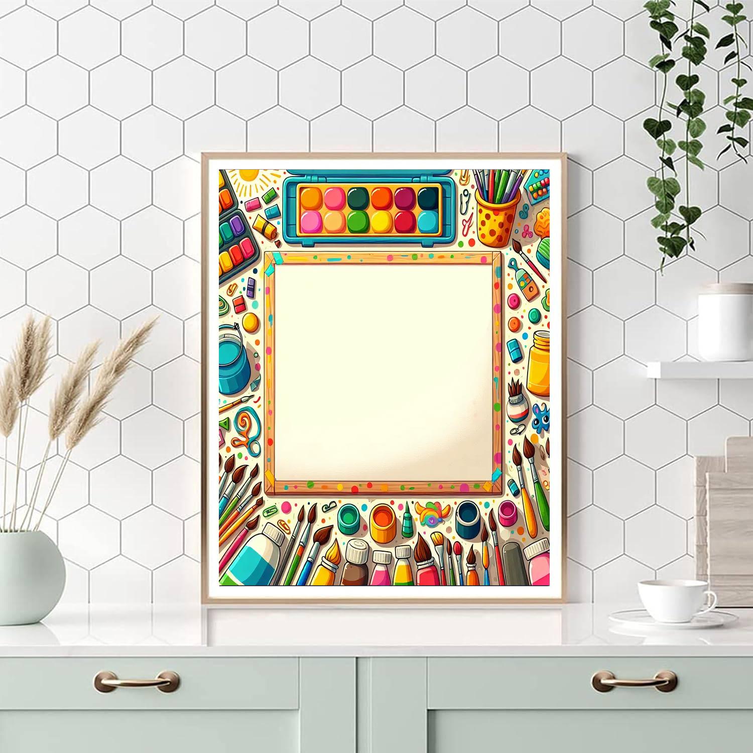 Colorful Crafting Adventure Paint By Numbers Art