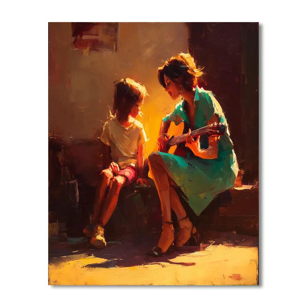 Mother's Heart Song Paint By Color
