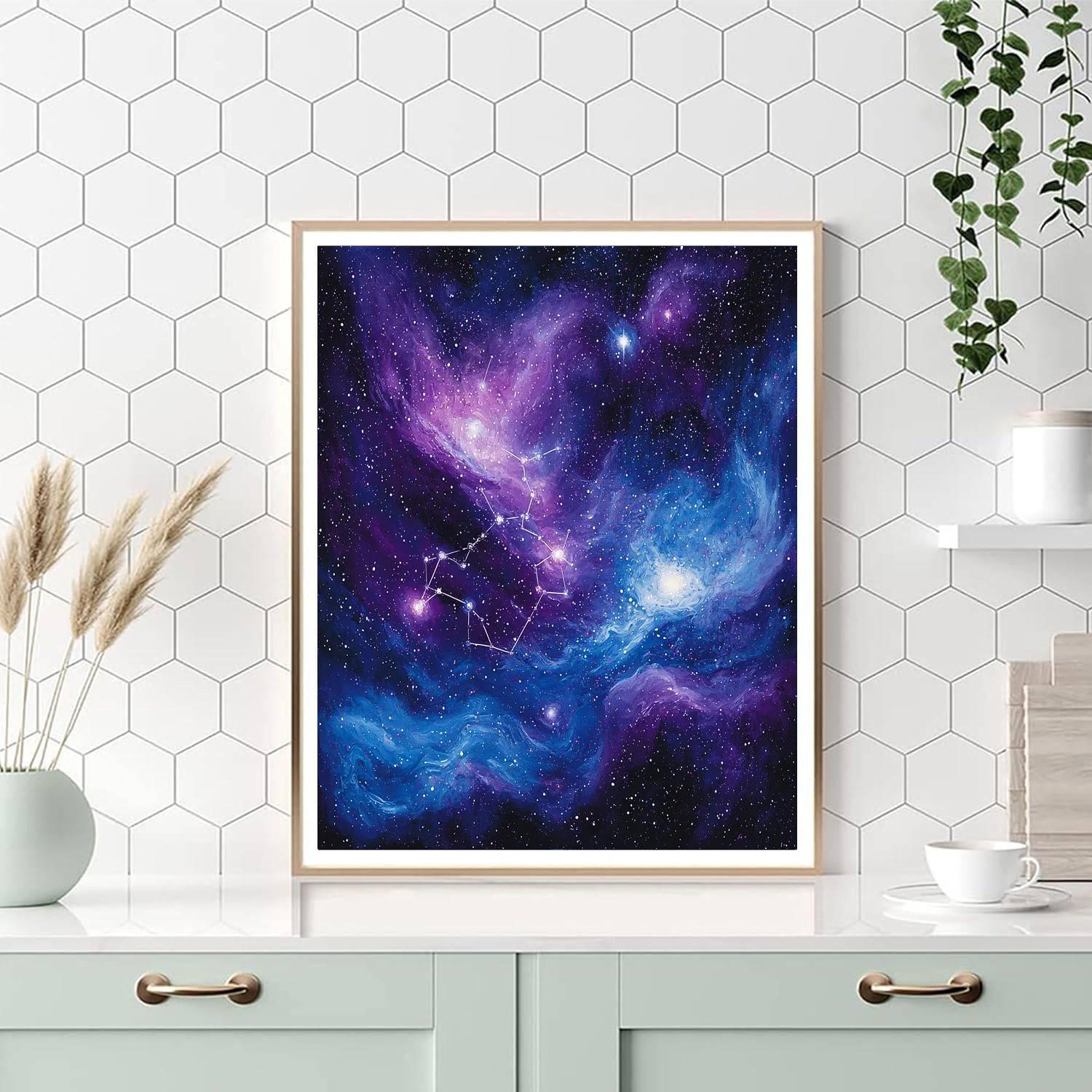 Salvador Dalí Inspired Celestial Connections  Paint By Numbers