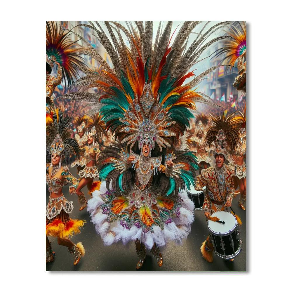 Río Carnival - Río De Janeiro Paint By Numbers Kits