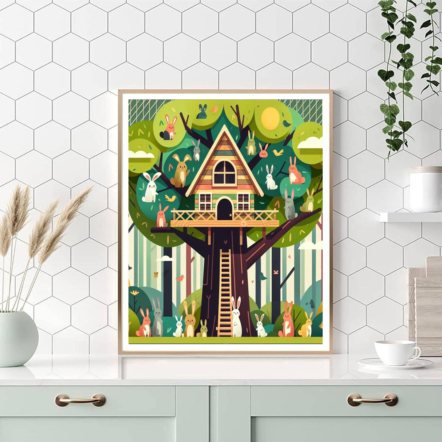 Magic Treehouse Chronicles Painting By Numbers Kit