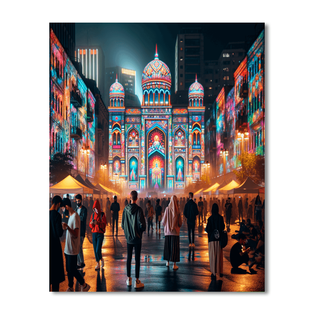 Berlin Festival Of Lights - Germany Painting Number Kit