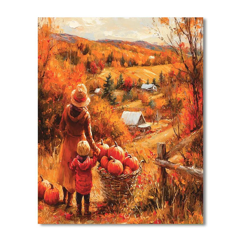 Harvest Of Joy Painting Number Kit