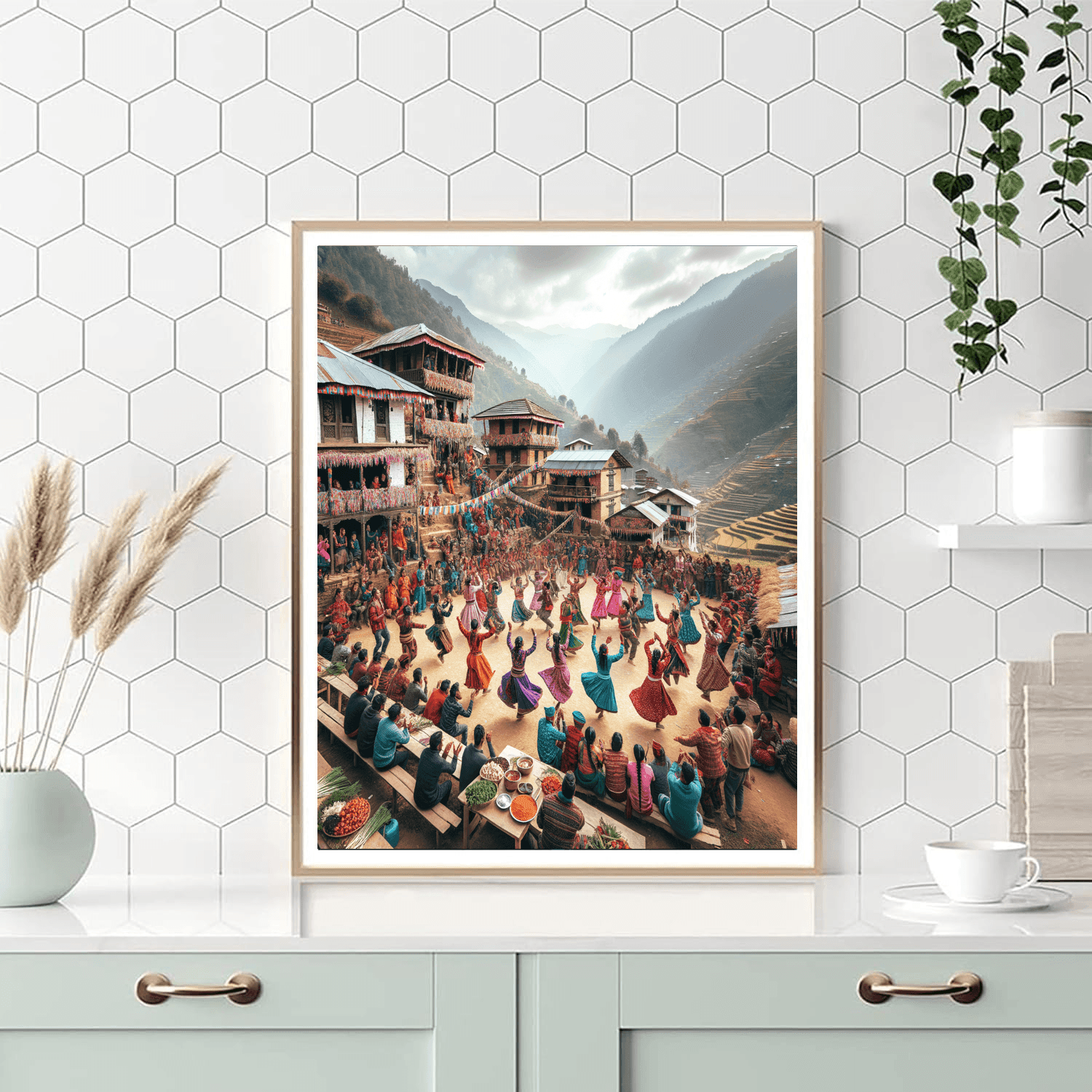 Wangfi - Nepal Paint By Color