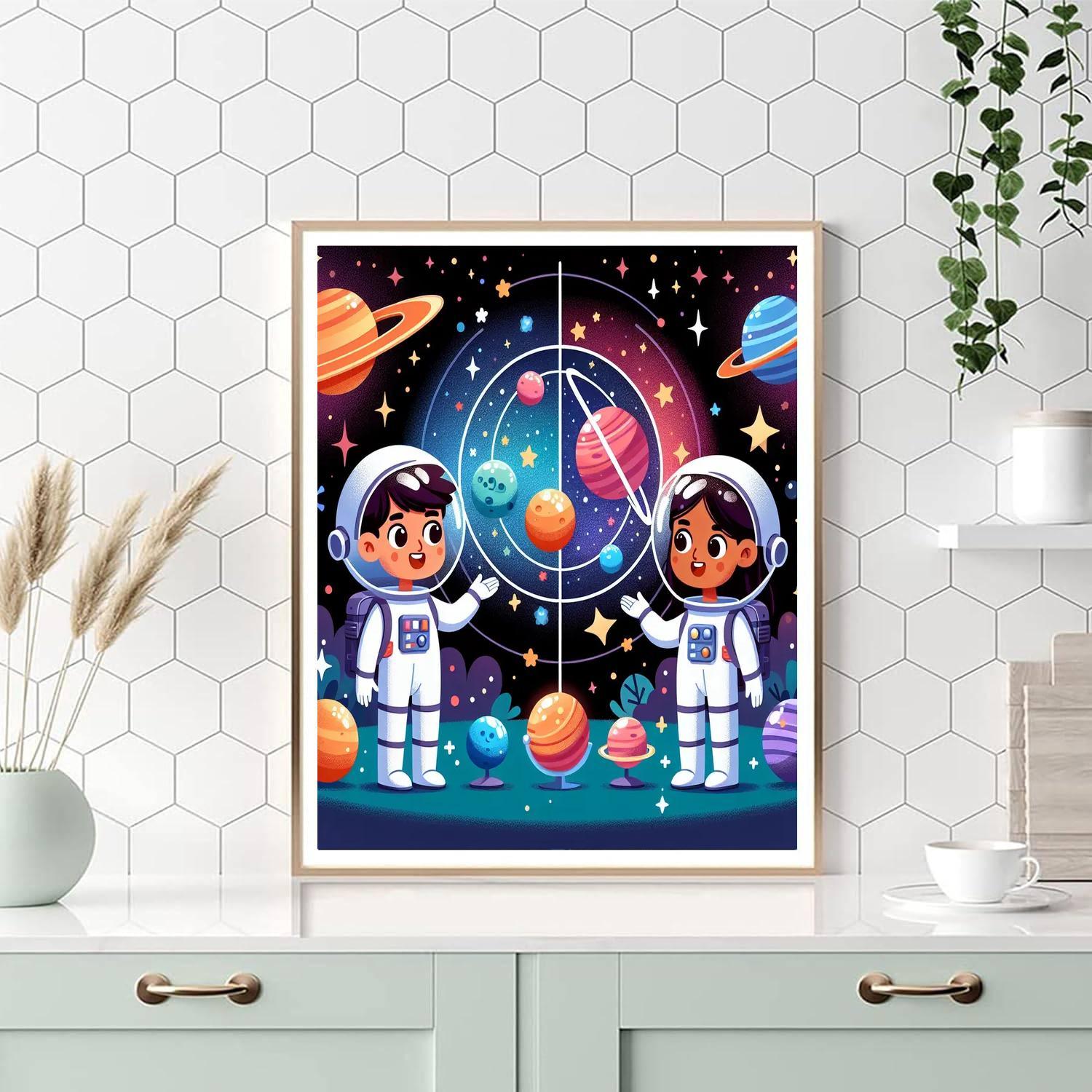 Galaxy Adventure Mission Paint By Number