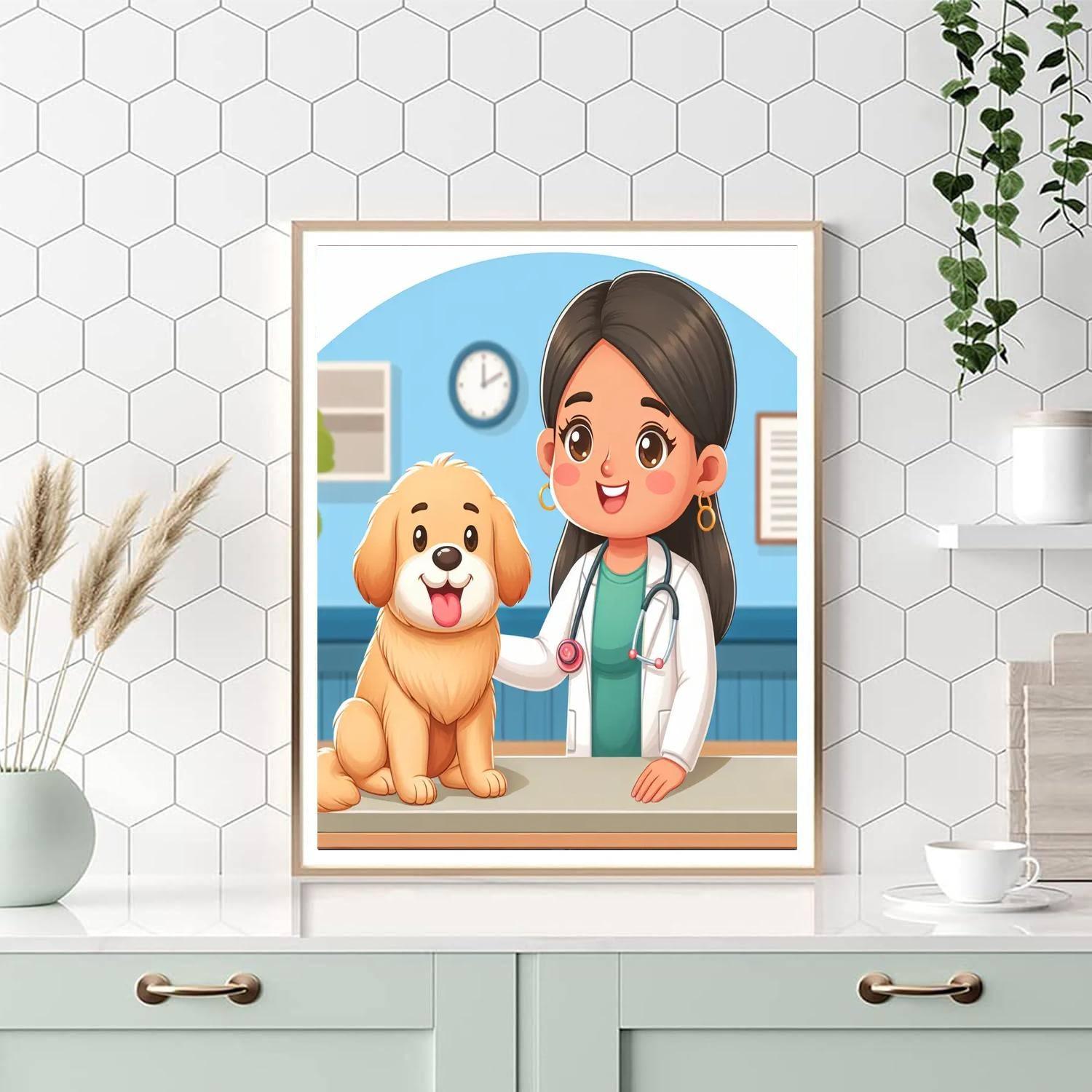 Caring Veterinary Clinic Paint By Color