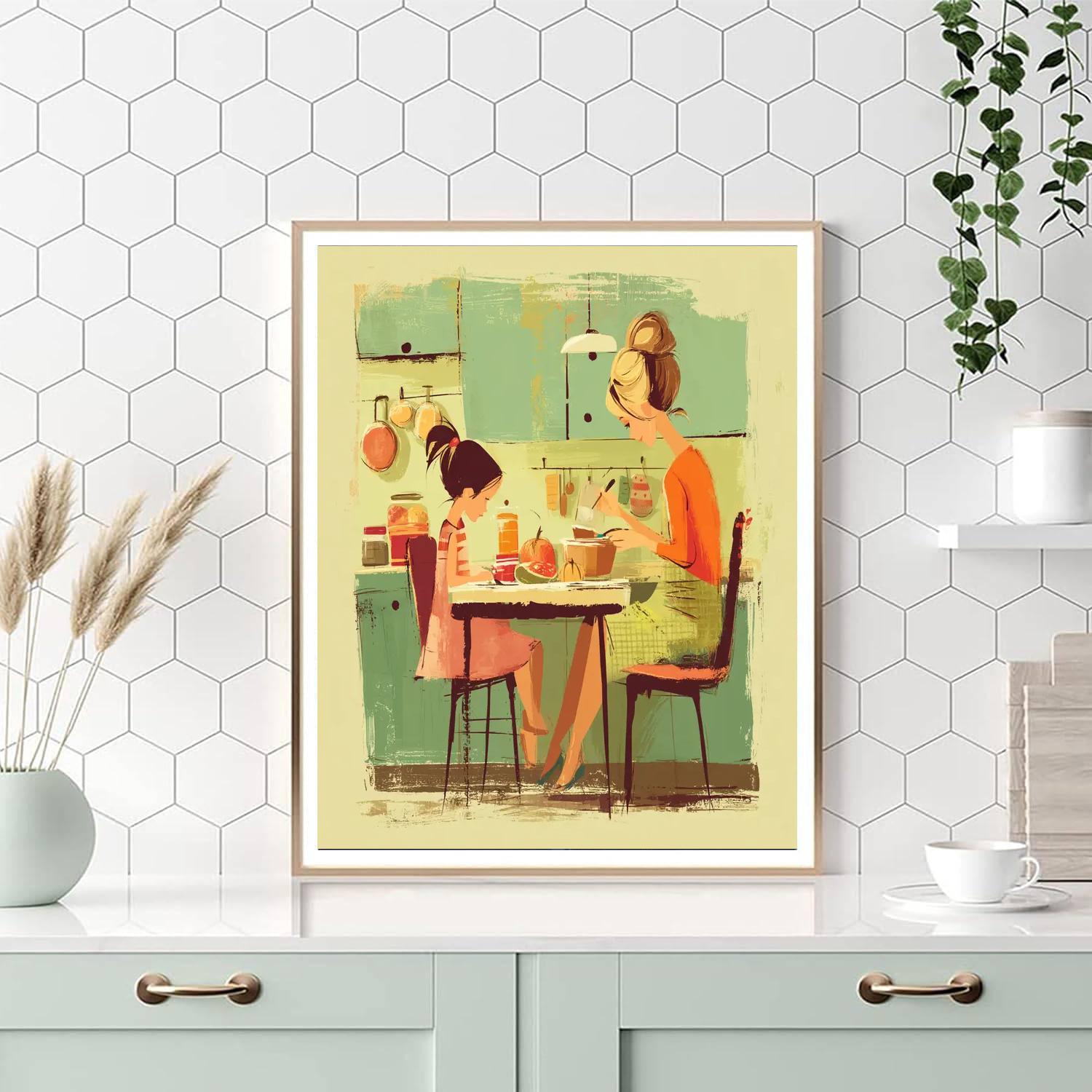 The Gift Of Nurturing DIY Paint By Numbers