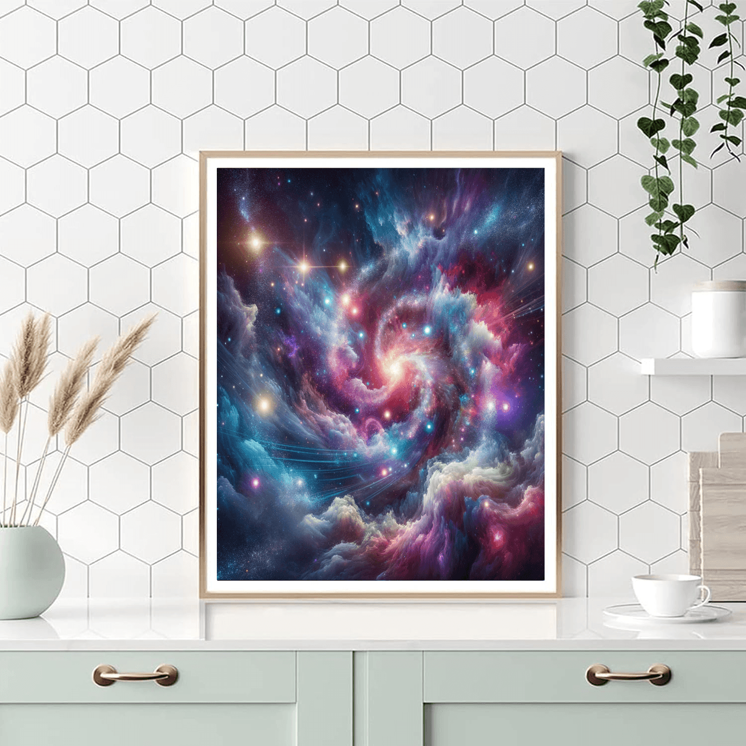 Inspirational Cosmic Journey Paint By Number