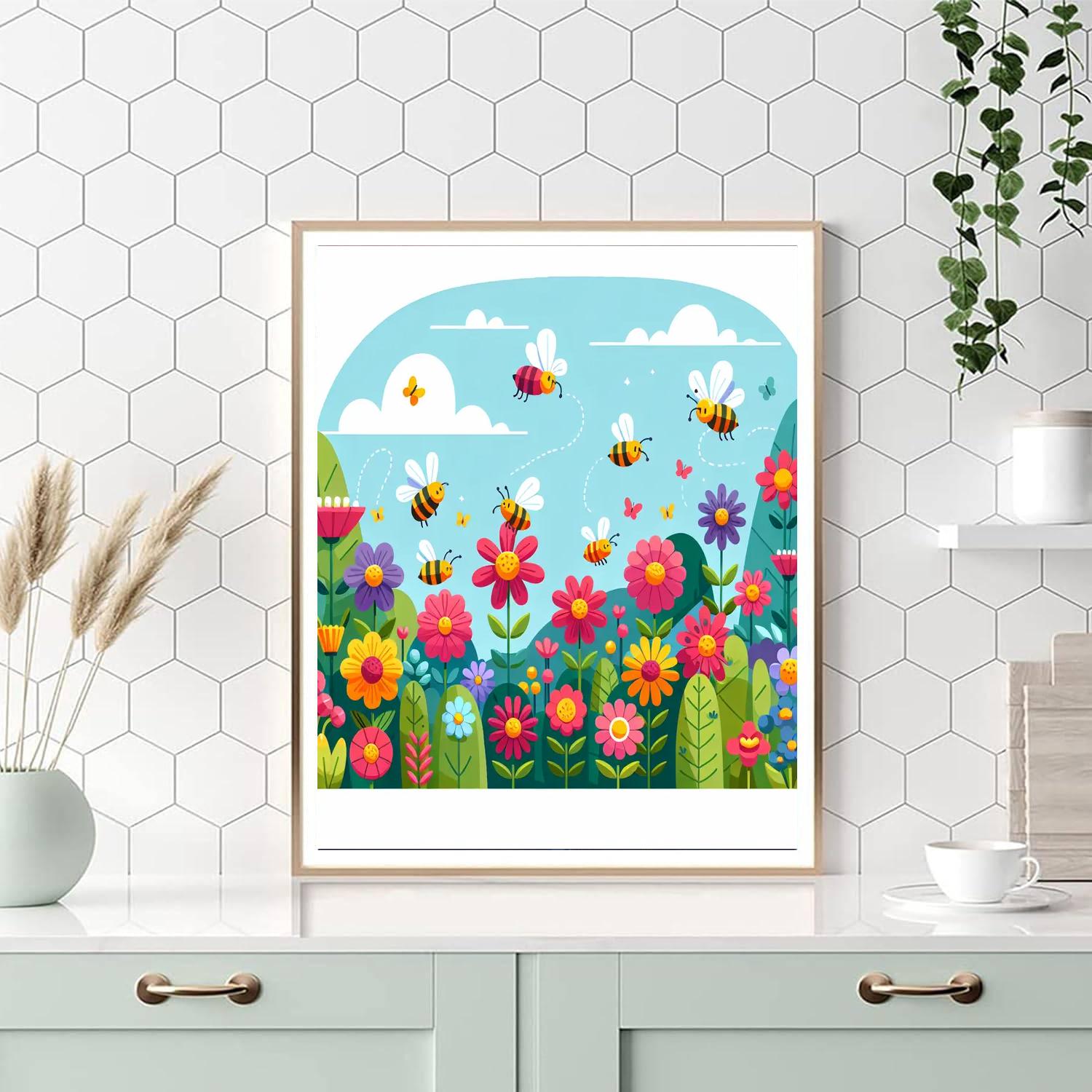 Garden Wonders Paint By Number