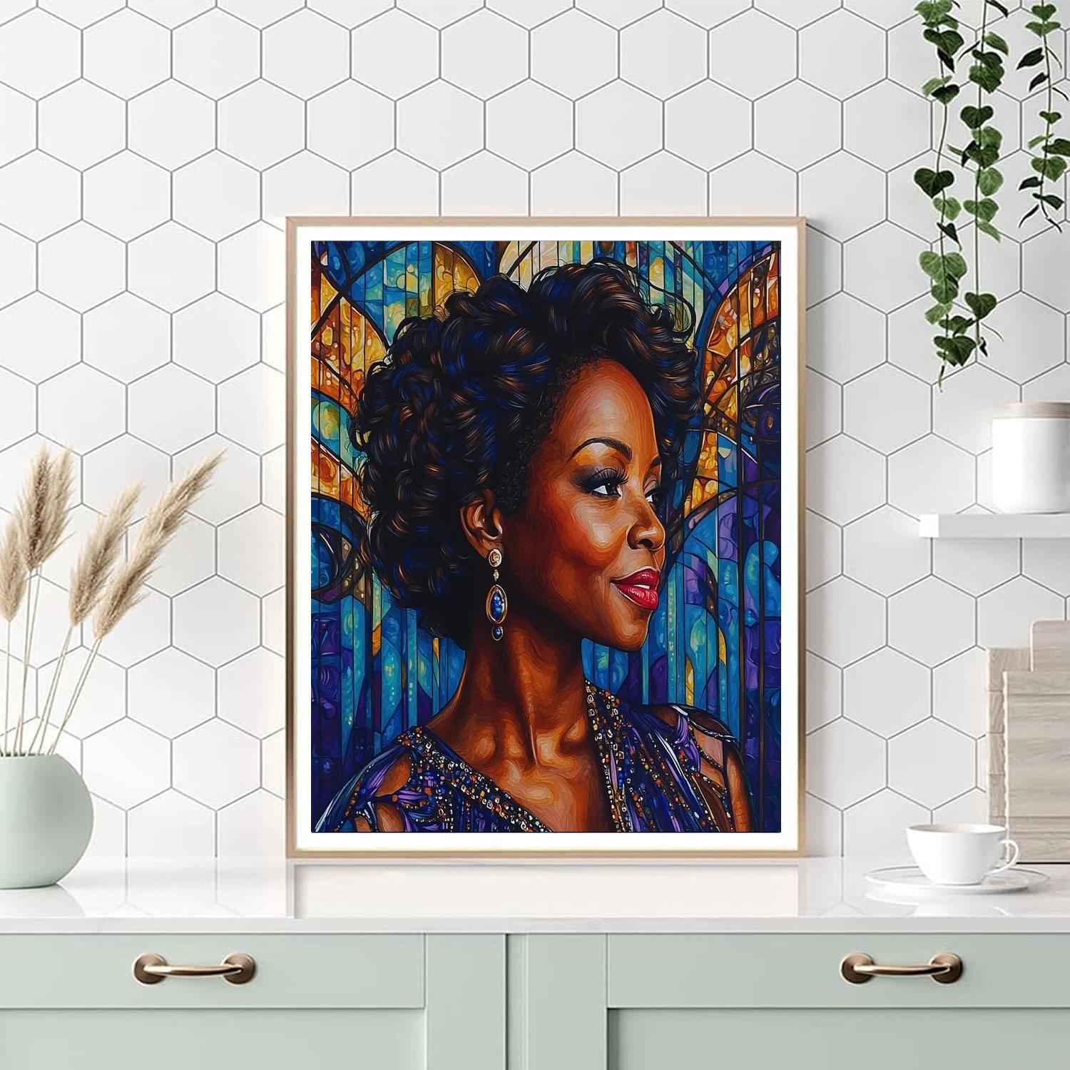 Viola Davis: The Resounding Echo Of Powerful Storytelling Number Painting