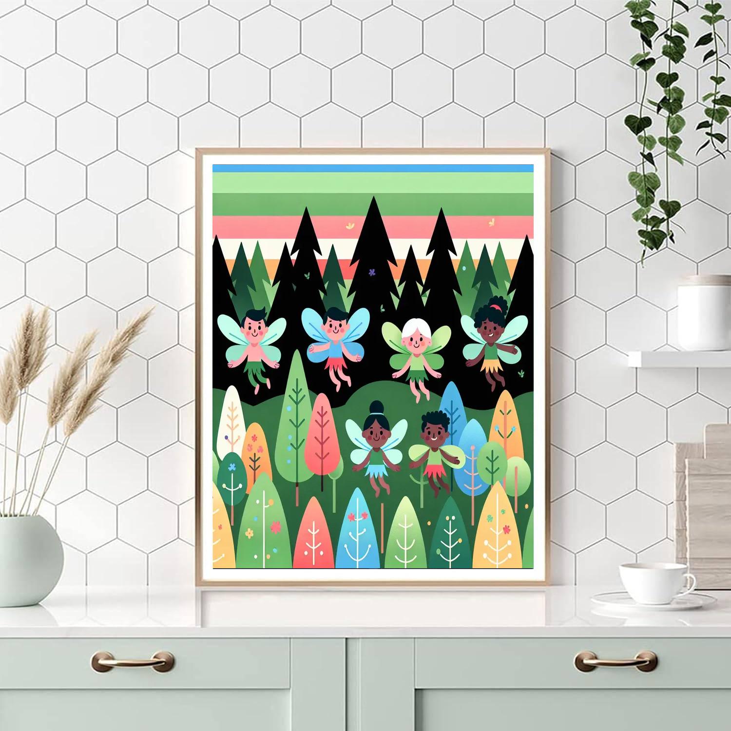 Fairy Forest Adventure Paint By Numbers Kits