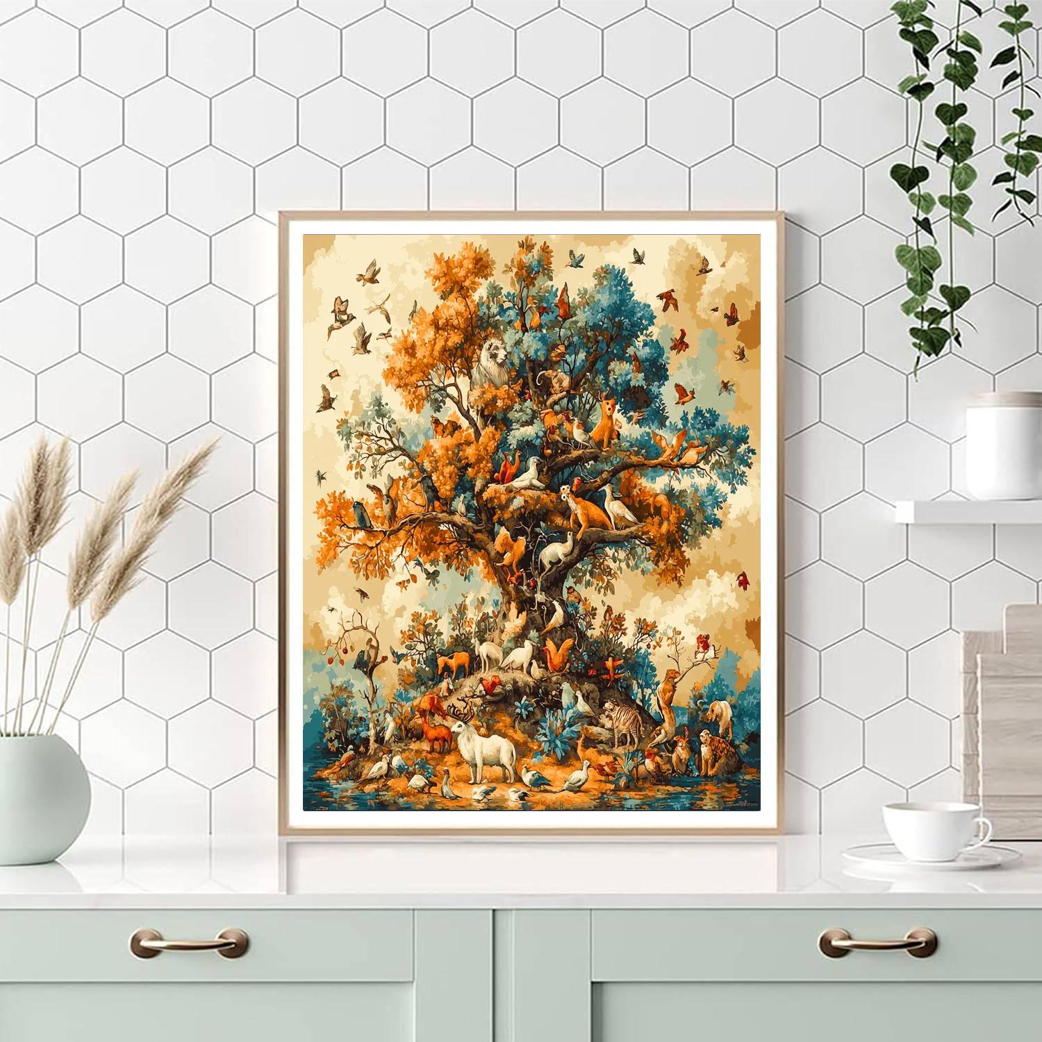 Hieronymus Bosch Inspired Wild Wonder  Paint By Number