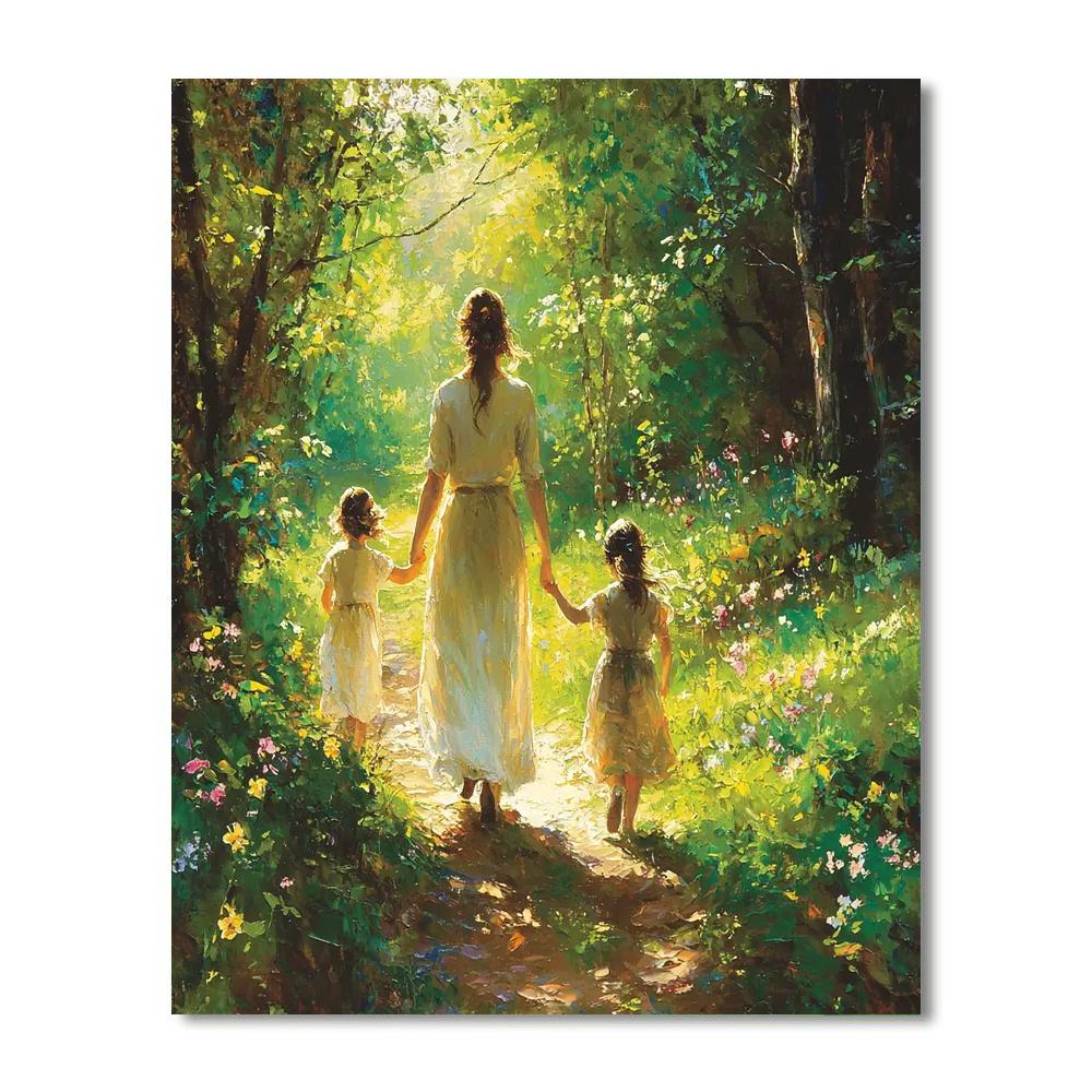 Embracing Adventure Numbered Painting Kits