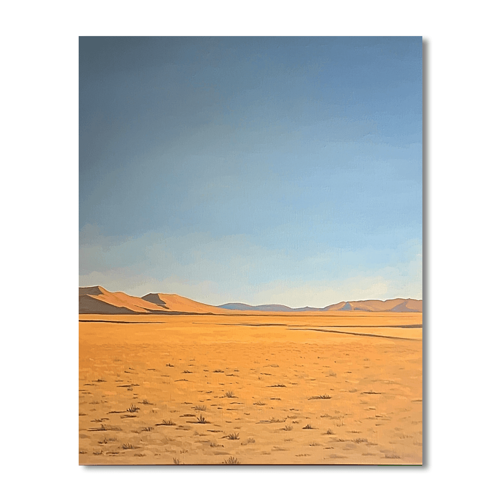 Agnes Martin Inspired Desert Echoes  DIY Paint By Numbers