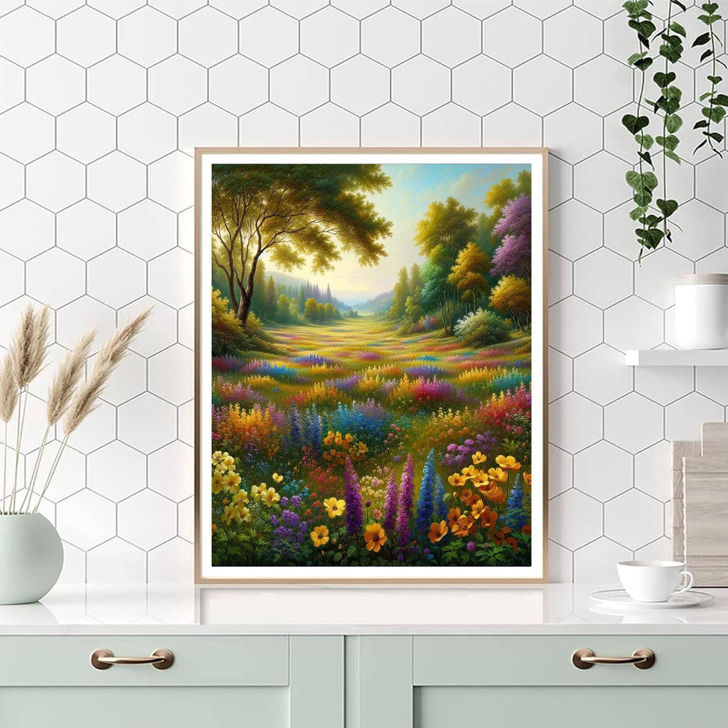 Regal Meadow Splendor Paint By Number