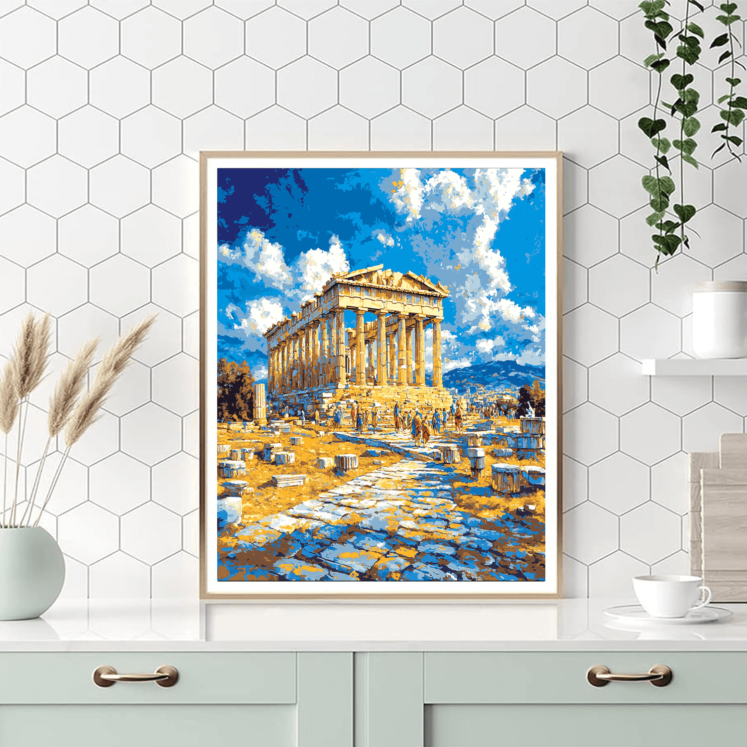 Raphael Inspired Echoes Of Antiquity  Paint By Color