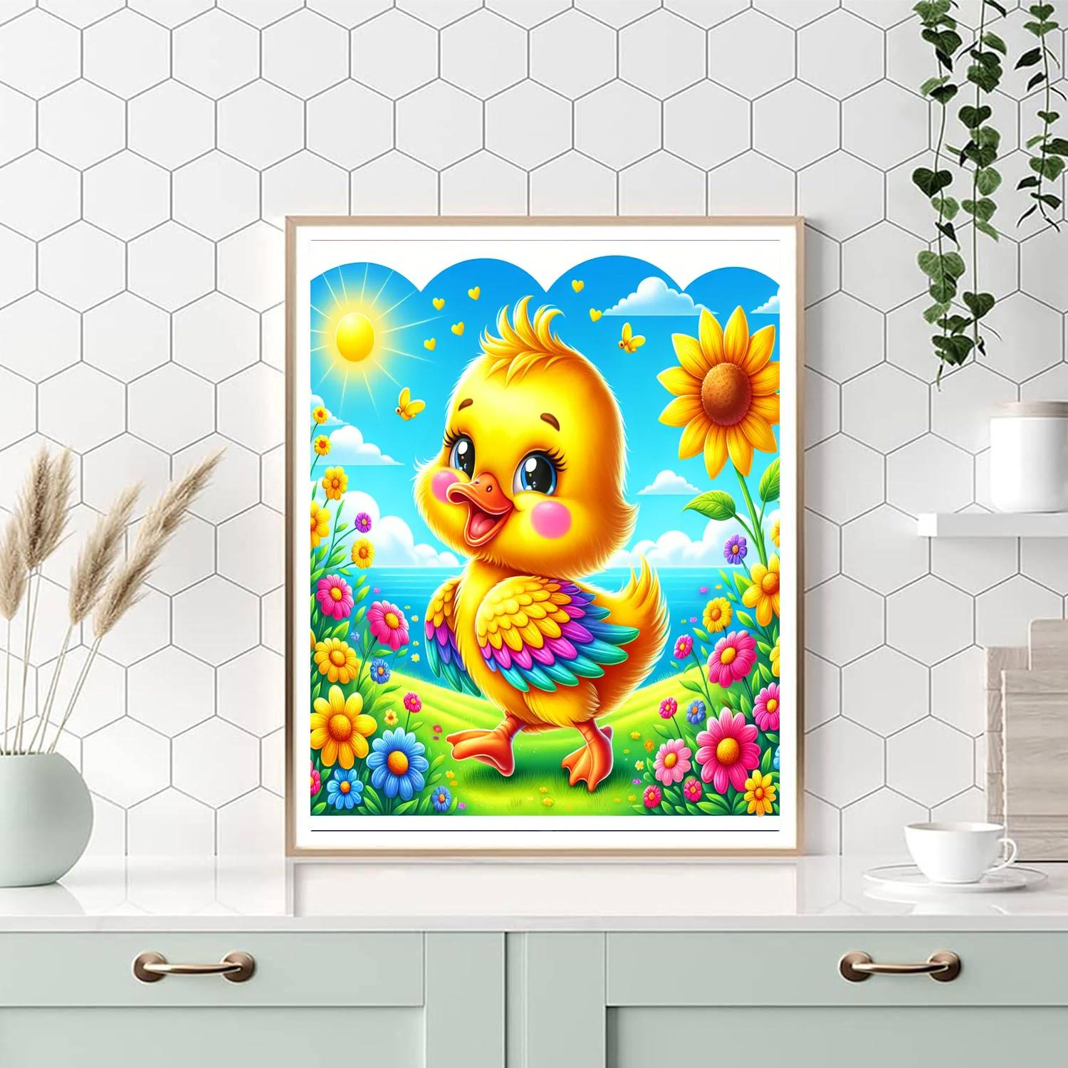 Dashing Duckling Paint By Color