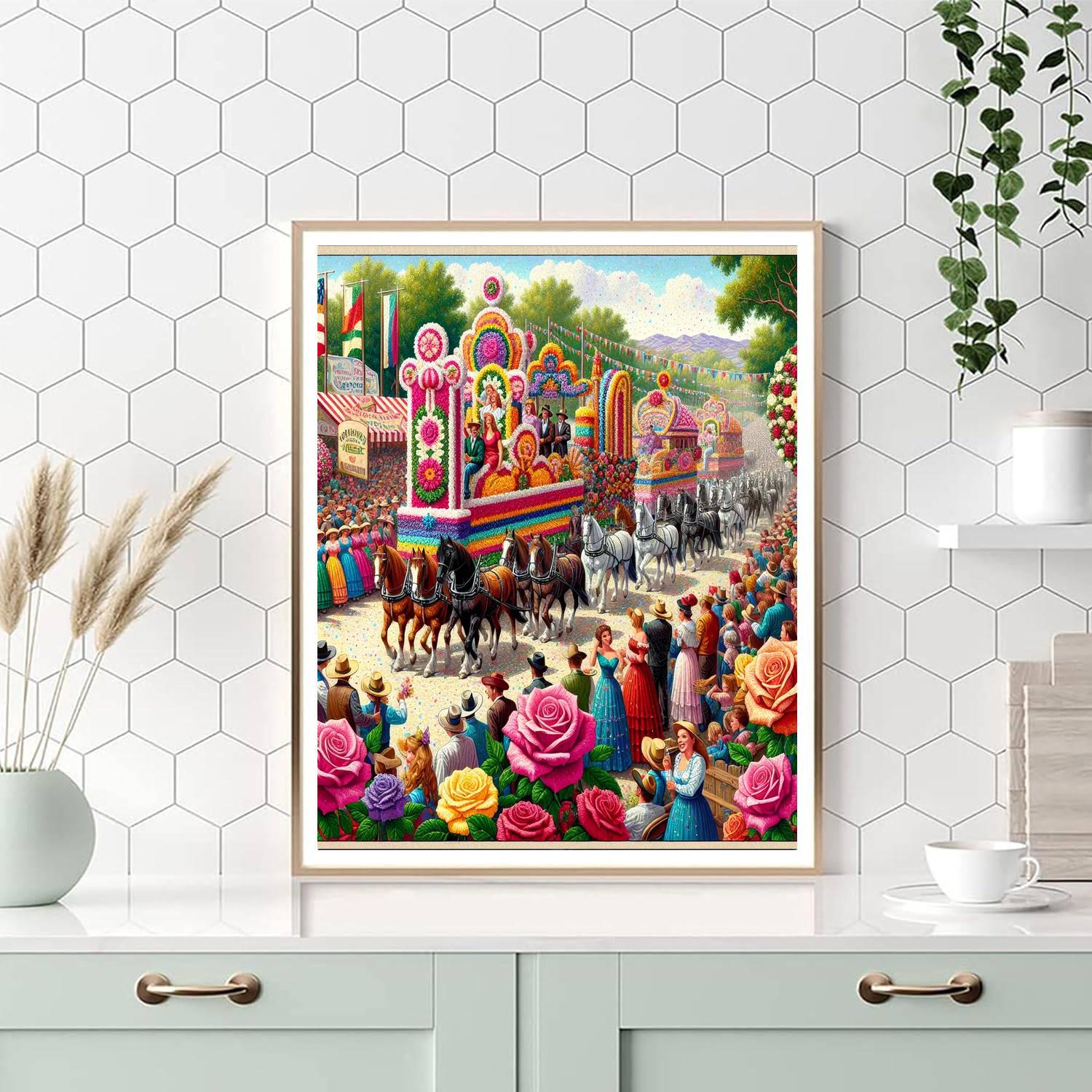 Portland Rose Festival Paint By Numbers Kits
