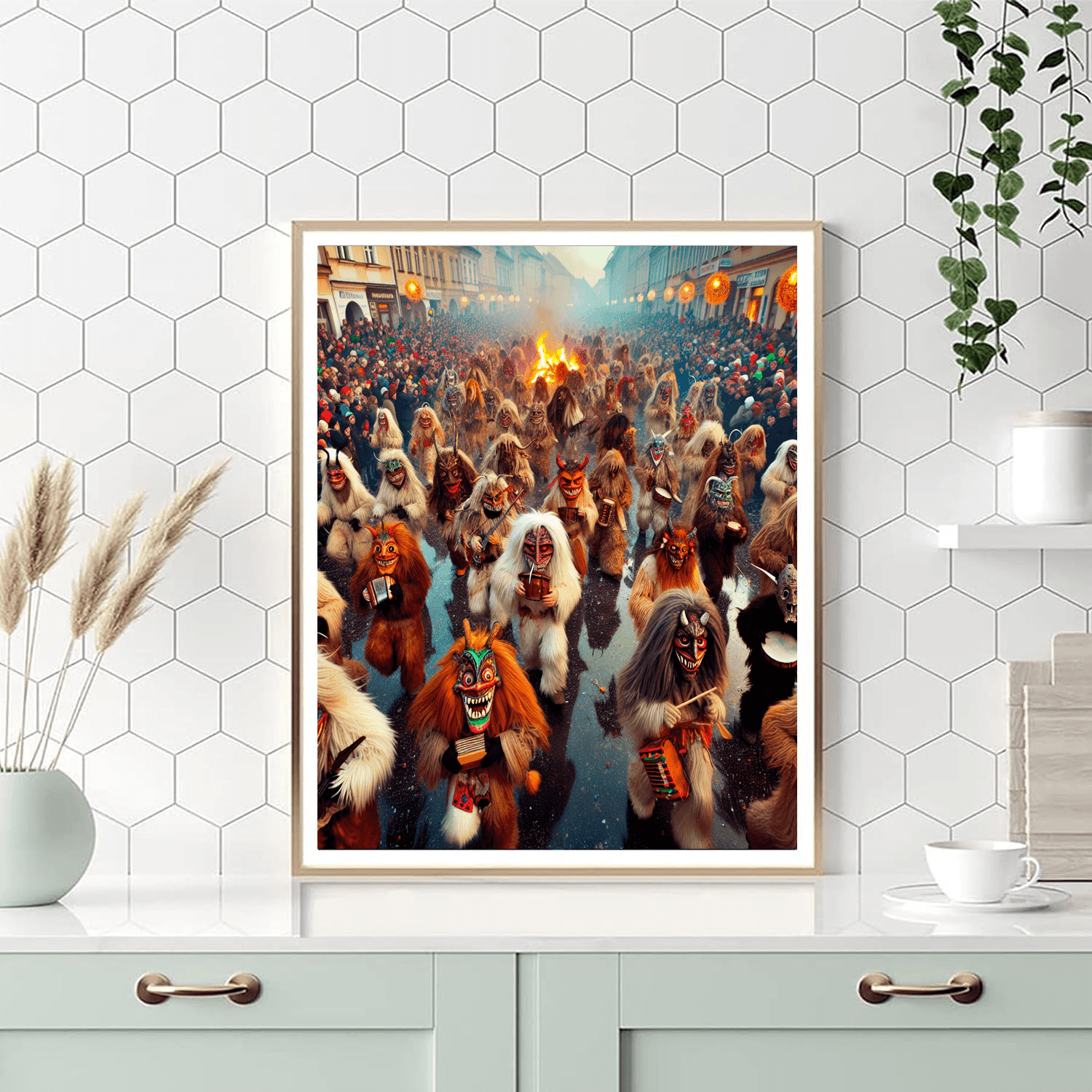 Busójárás - Mohács Paint By Numbers Art