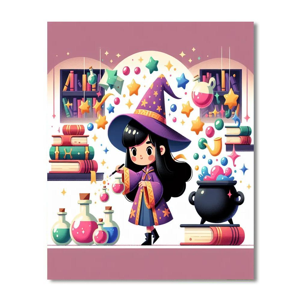 Mystical Wizard Quest Paint By Numbers Kits