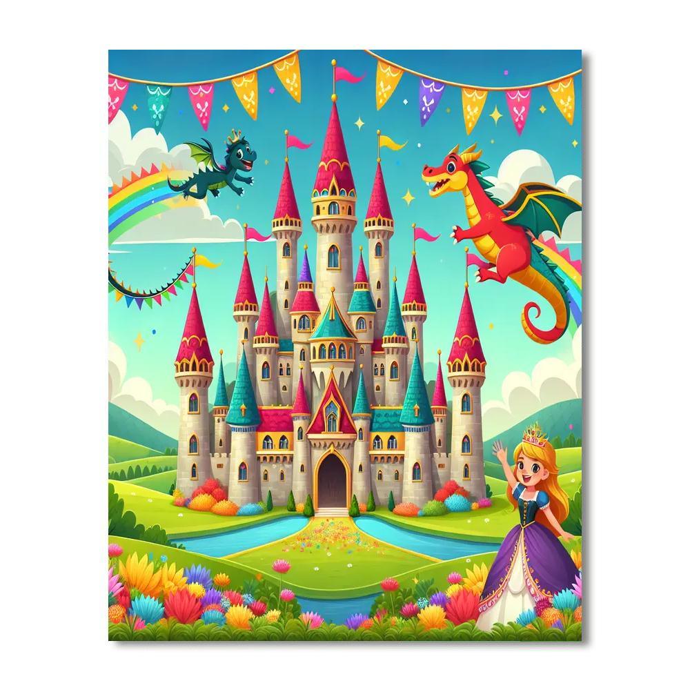 Fairytale Kingdoms Painting Number Kit