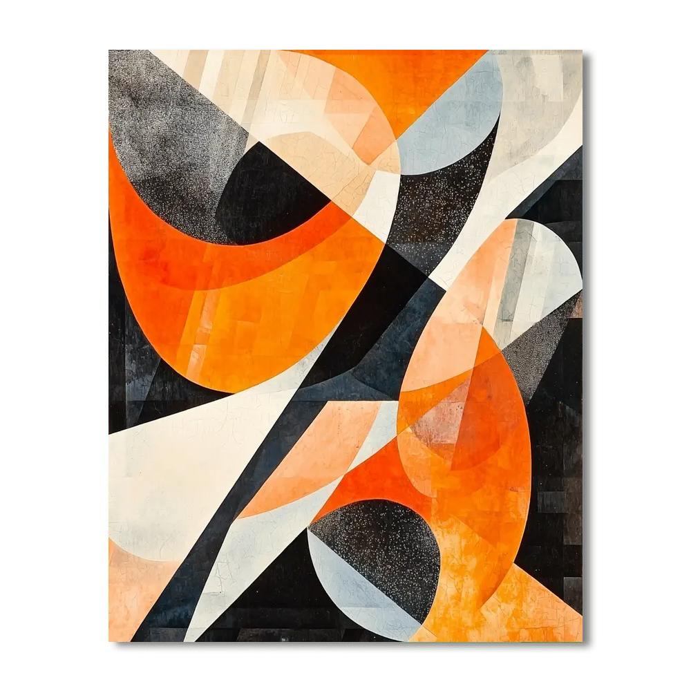 Kazimir Malevich Inspired Visual Rhythms  Numbered Painting Kits