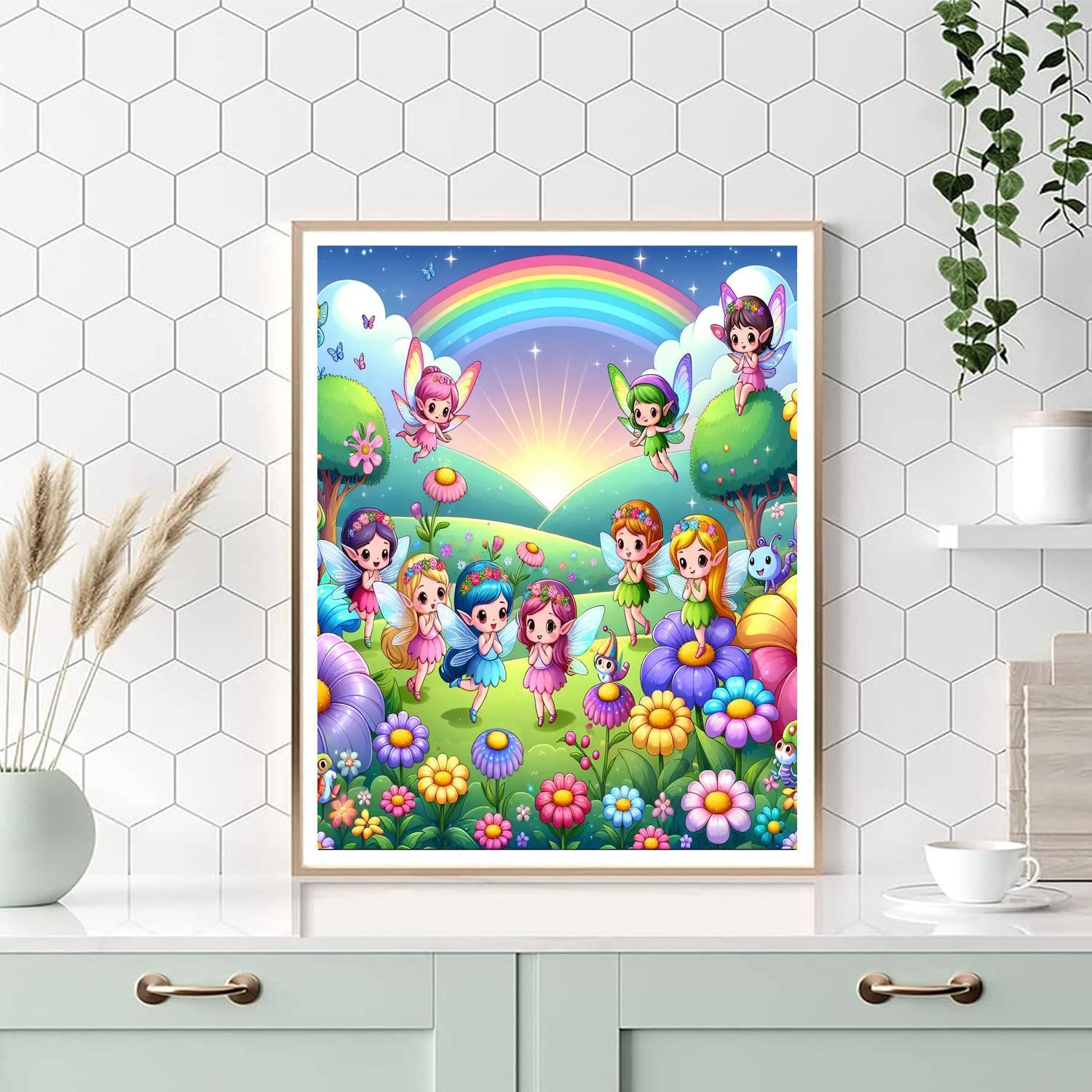 Journey To Fairyland Paint By Numbers Art