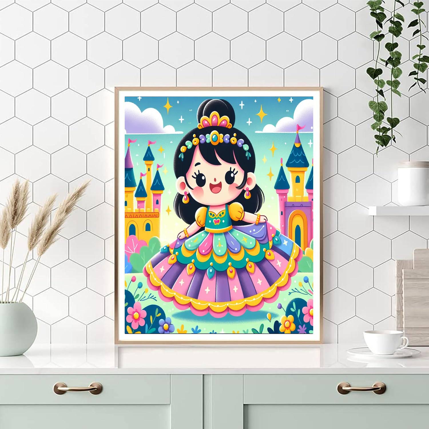 Dancing Princess Numbered Painting Kits