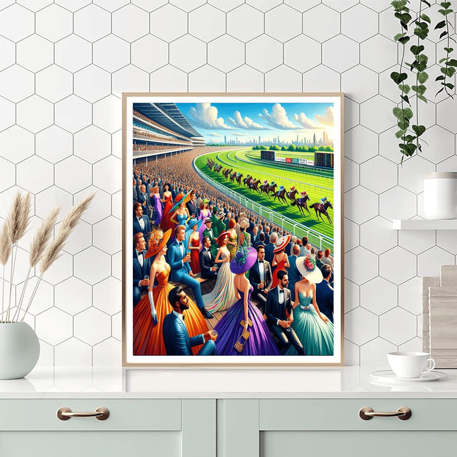 Melbourne Cup Carnival - Australia Paint By Numbers Kits