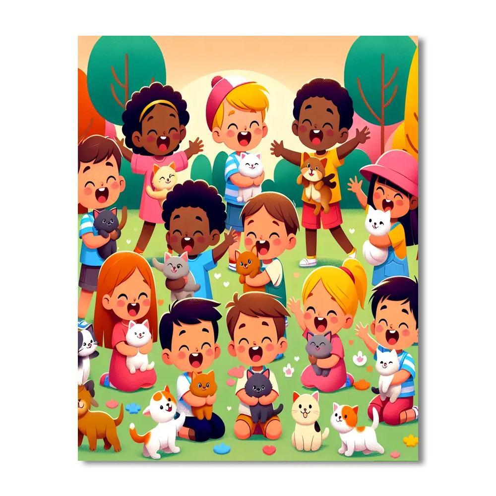 Animal Rescue Mission Paint By Numbers Kits