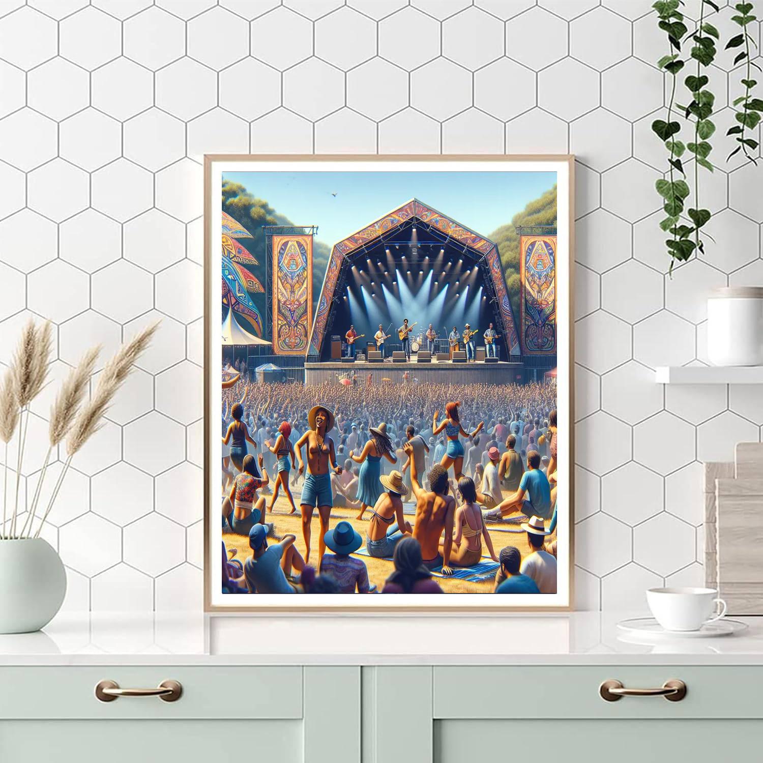 Bluesfest Painting Number Kit