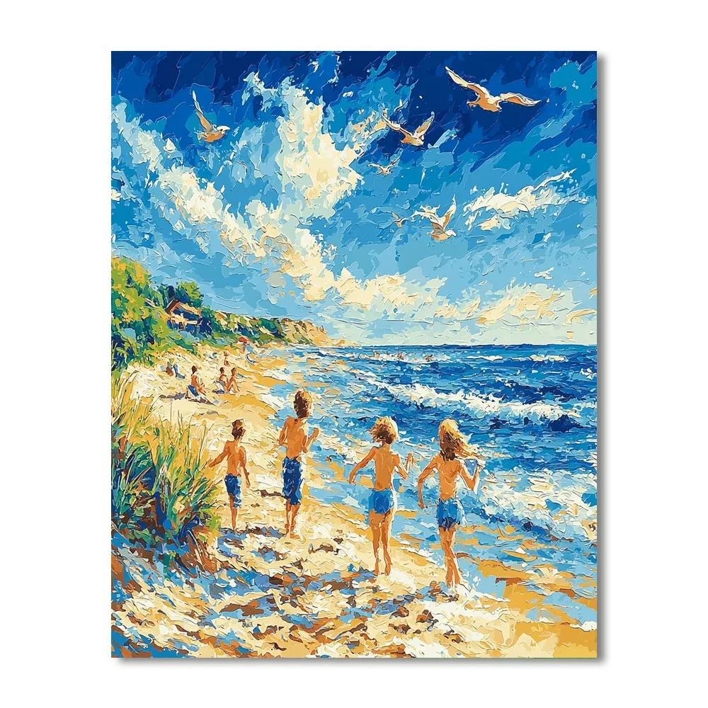 Mom's Embrace Of Joy Number Painting