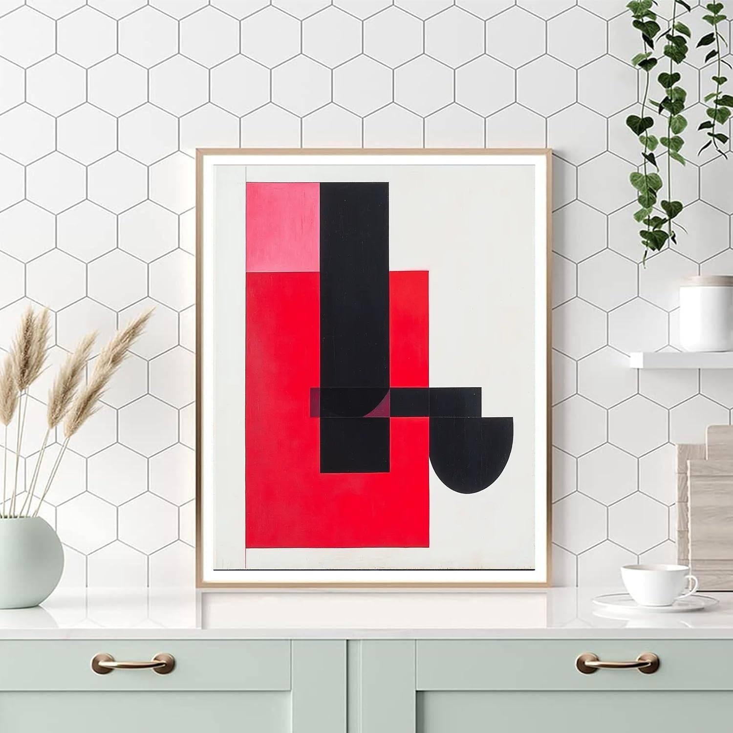 Kazimir Malevich Inspired Visual Resonance  Paint By Color