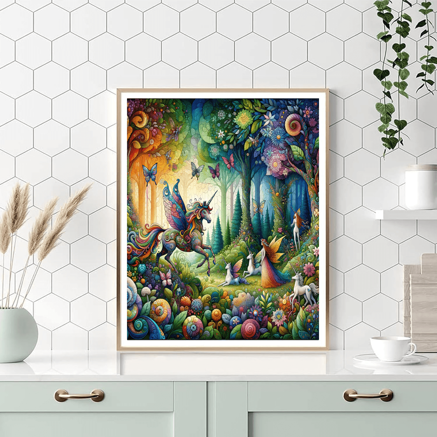 Tales Of The Enchanted Forest Paint By Number