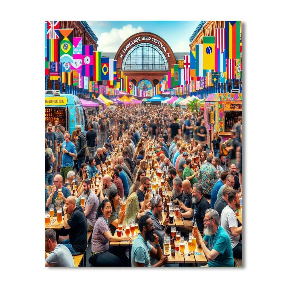 The Great American Beer Festival - United States DIY Paint By Numbers