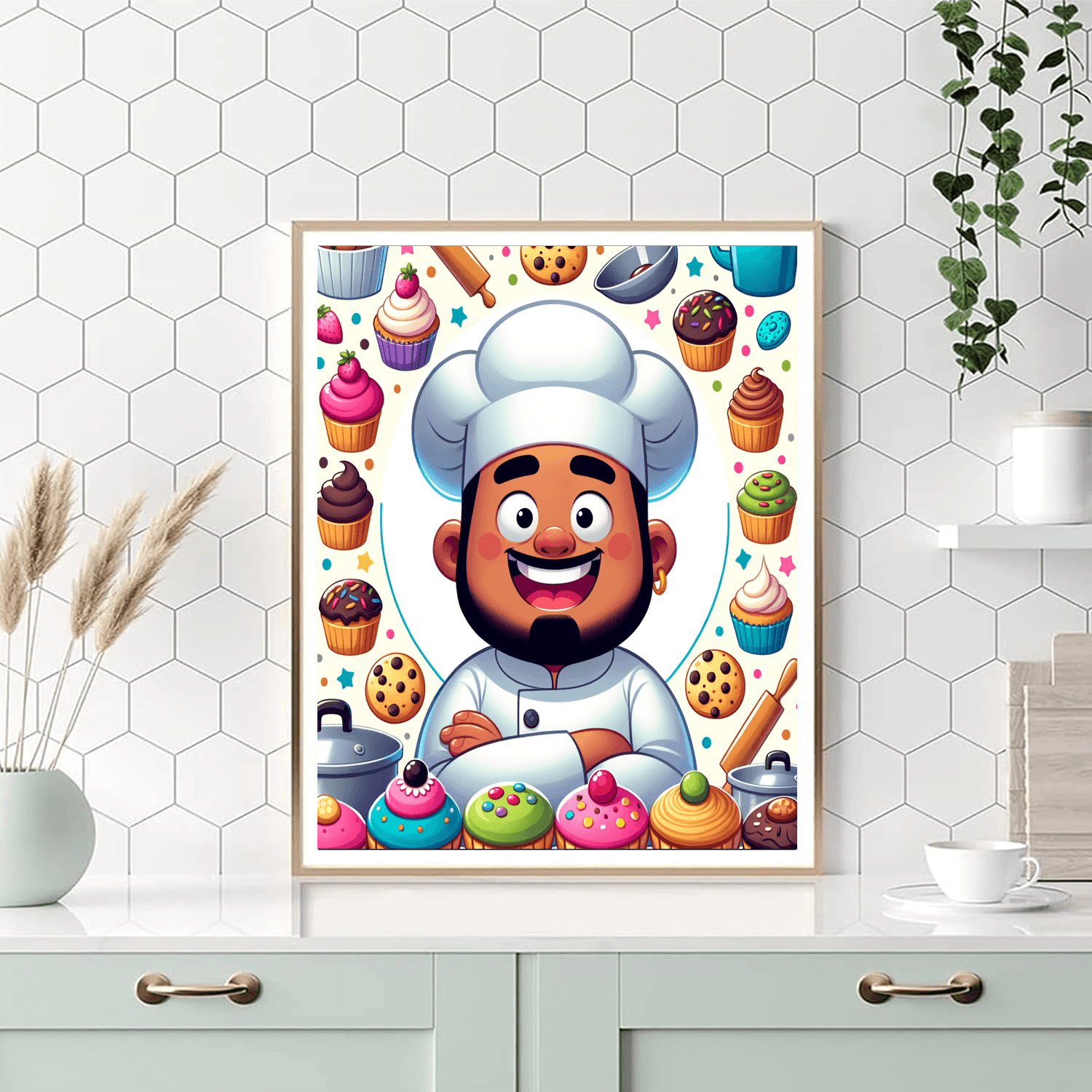 Sweet Bakery Treats Painting By Numbers Kit