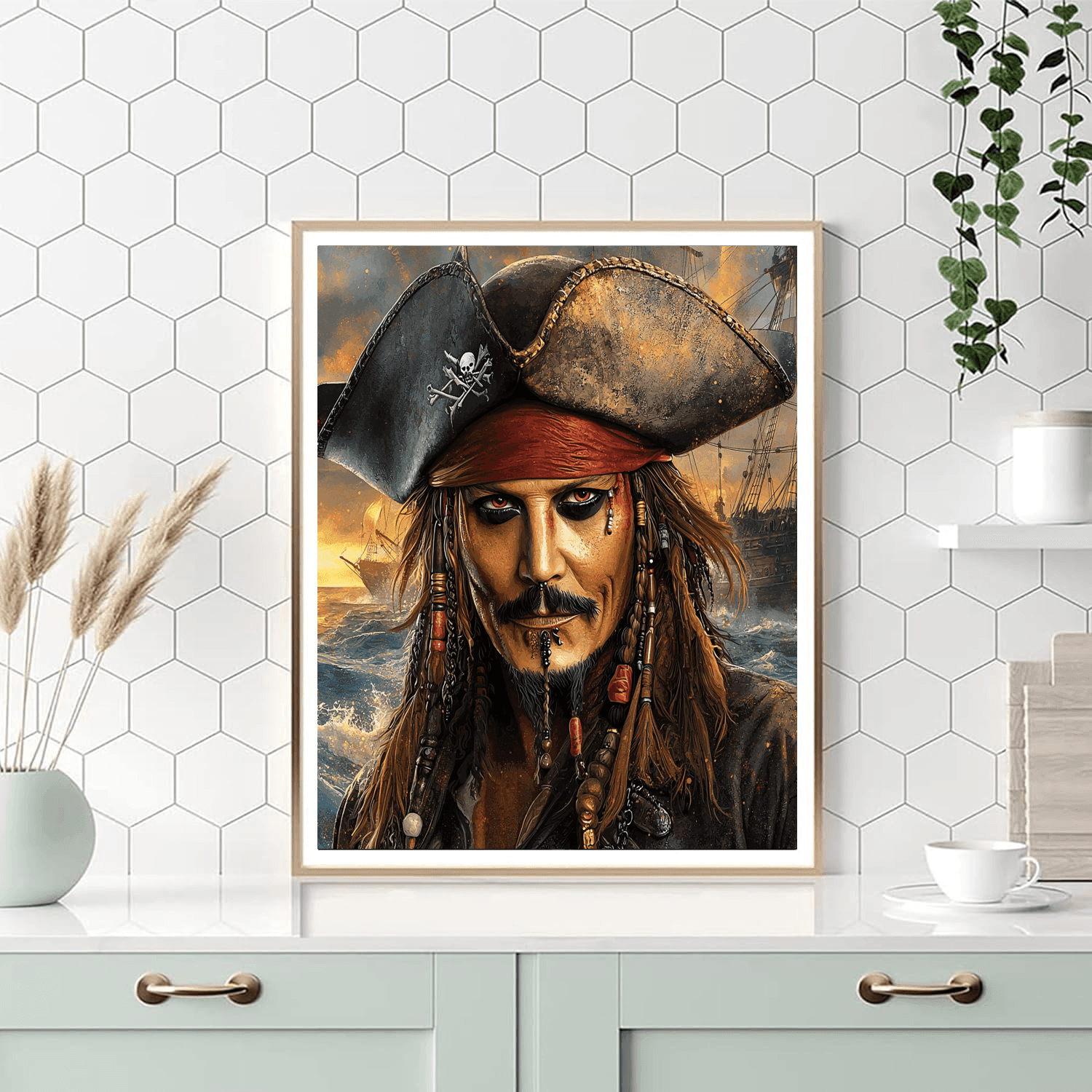 Johnny Depp: Eccentric Brilliance Uncaged Painting By Numbers Kit