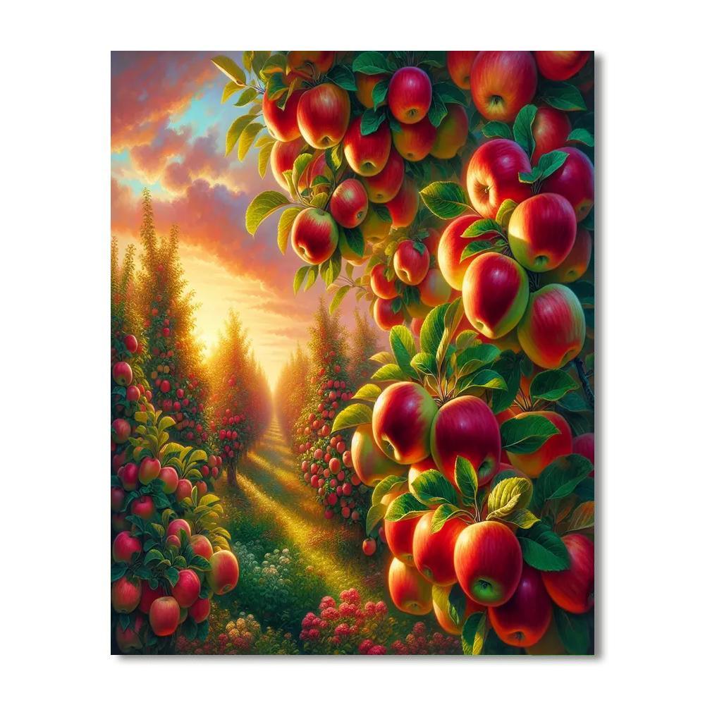 Autumn Orchard Bounty Paint By Numbers Kits