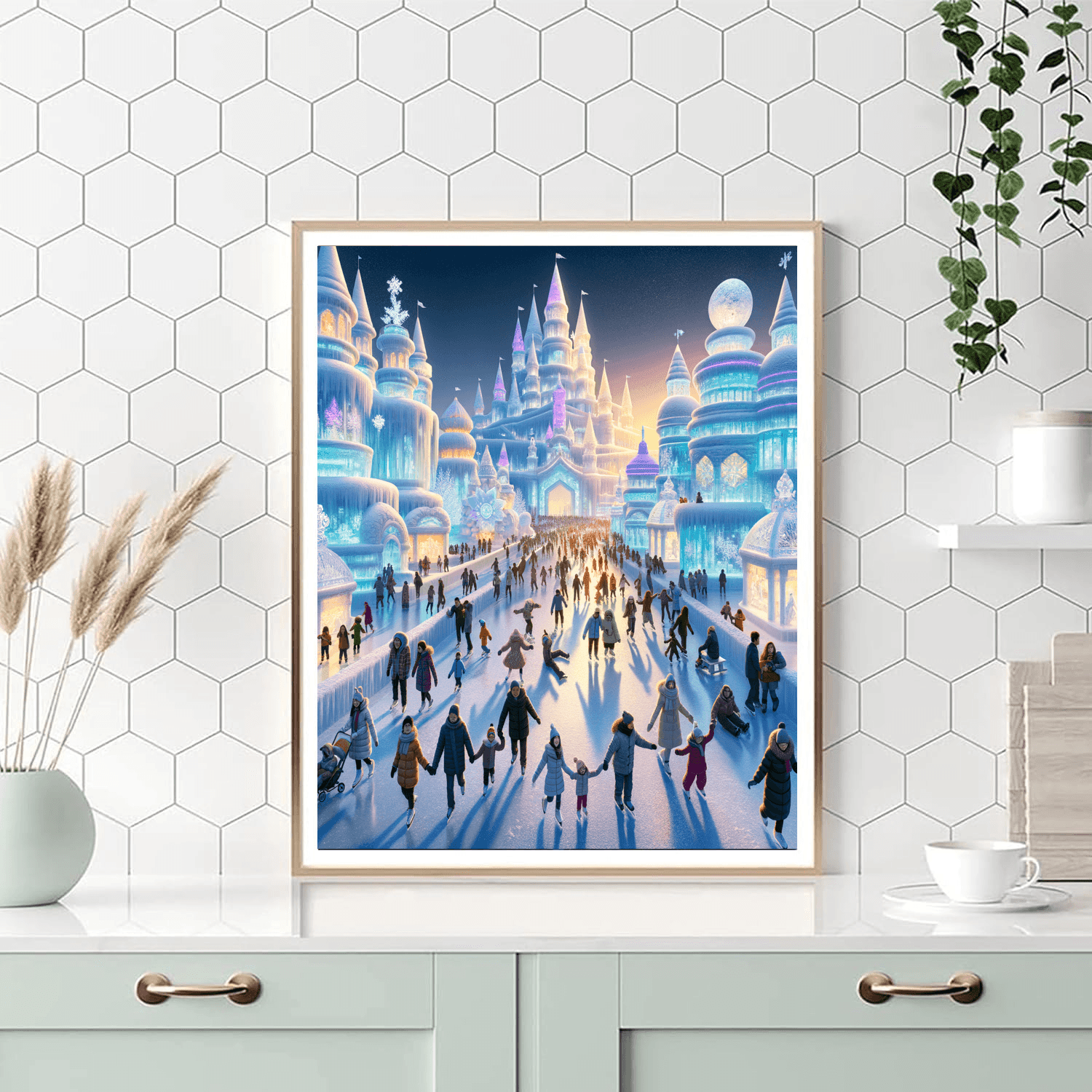 Harbin International Ice And Snow Festival Paint By Number