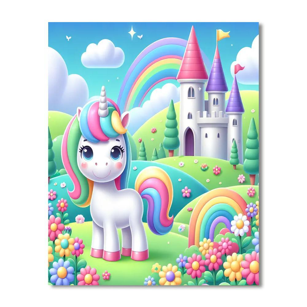 Merry Fairytale Land DIY Paint By Numbers