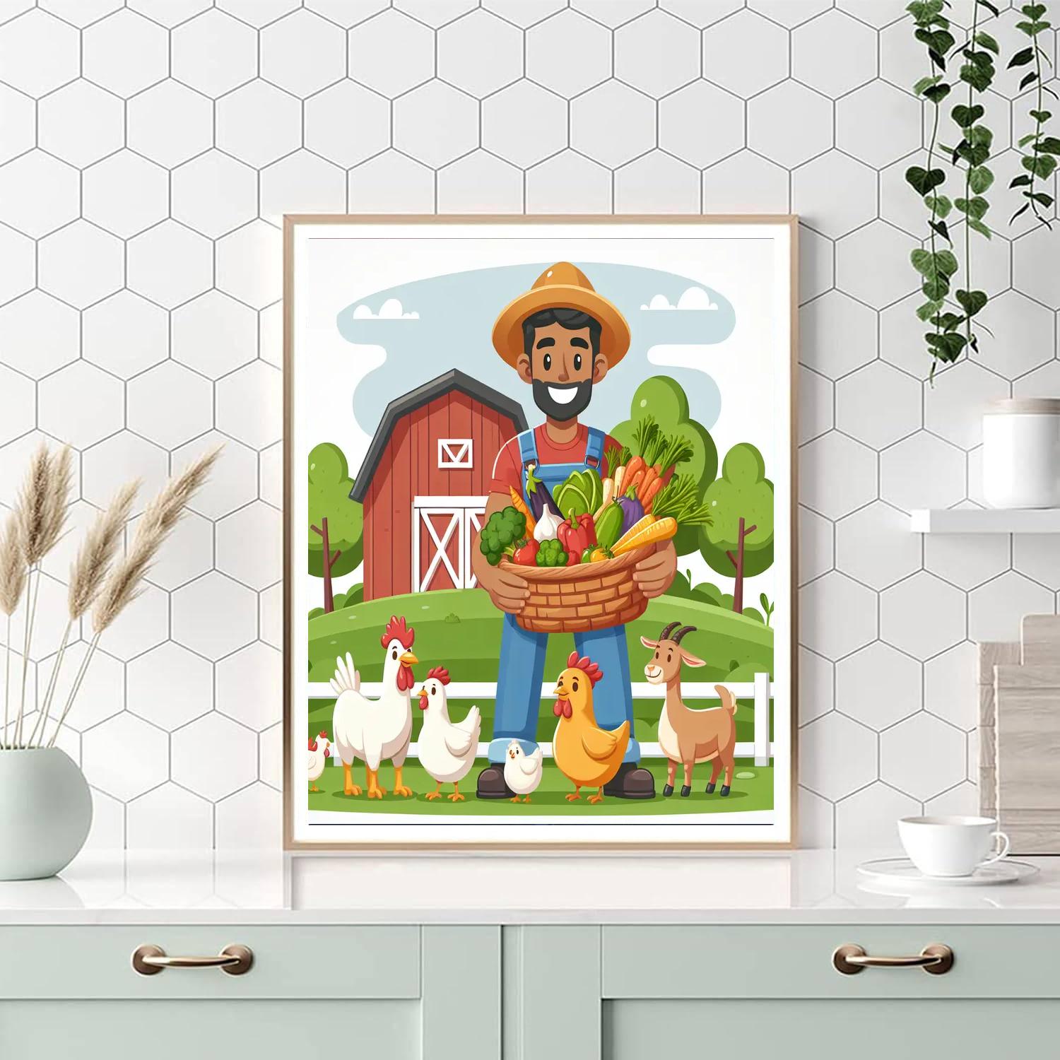 Harvest Time Fun Numbered Painting Kits