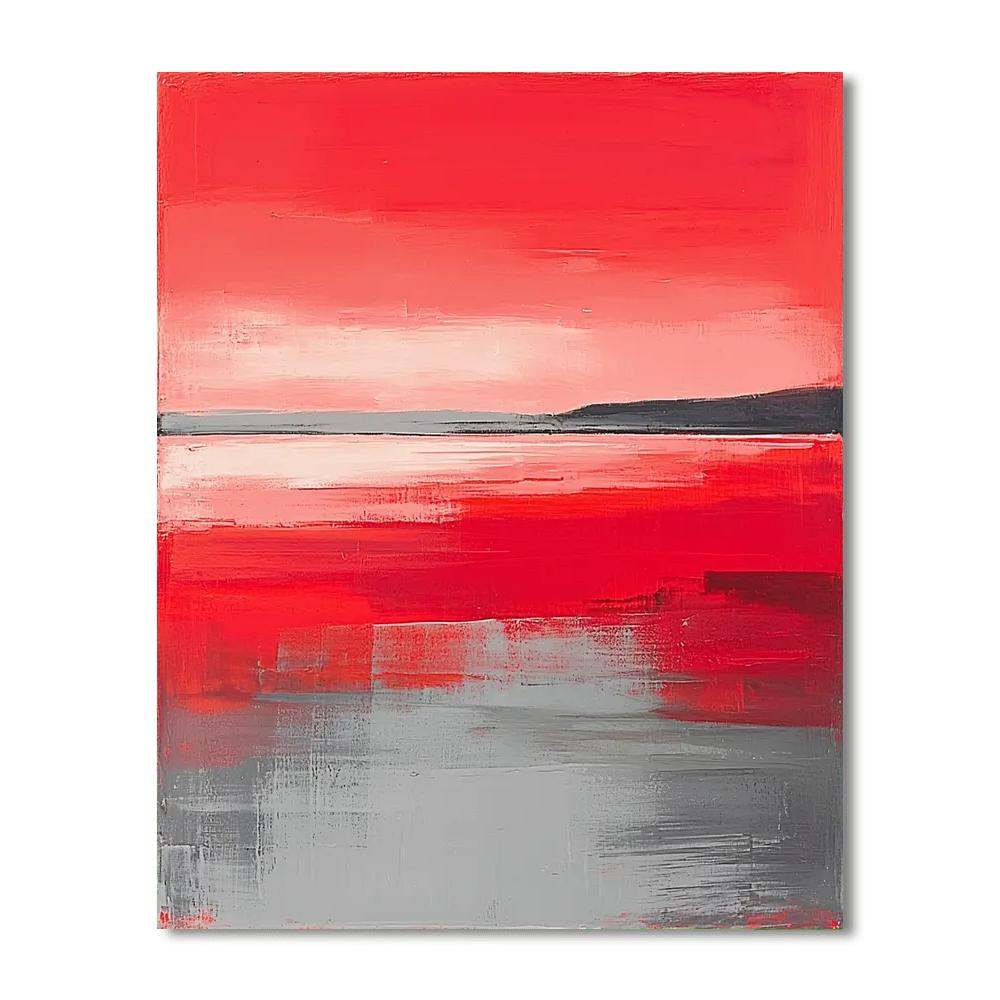 Mark Rothko Inspired Timeless Harmony  Painting Number Kit