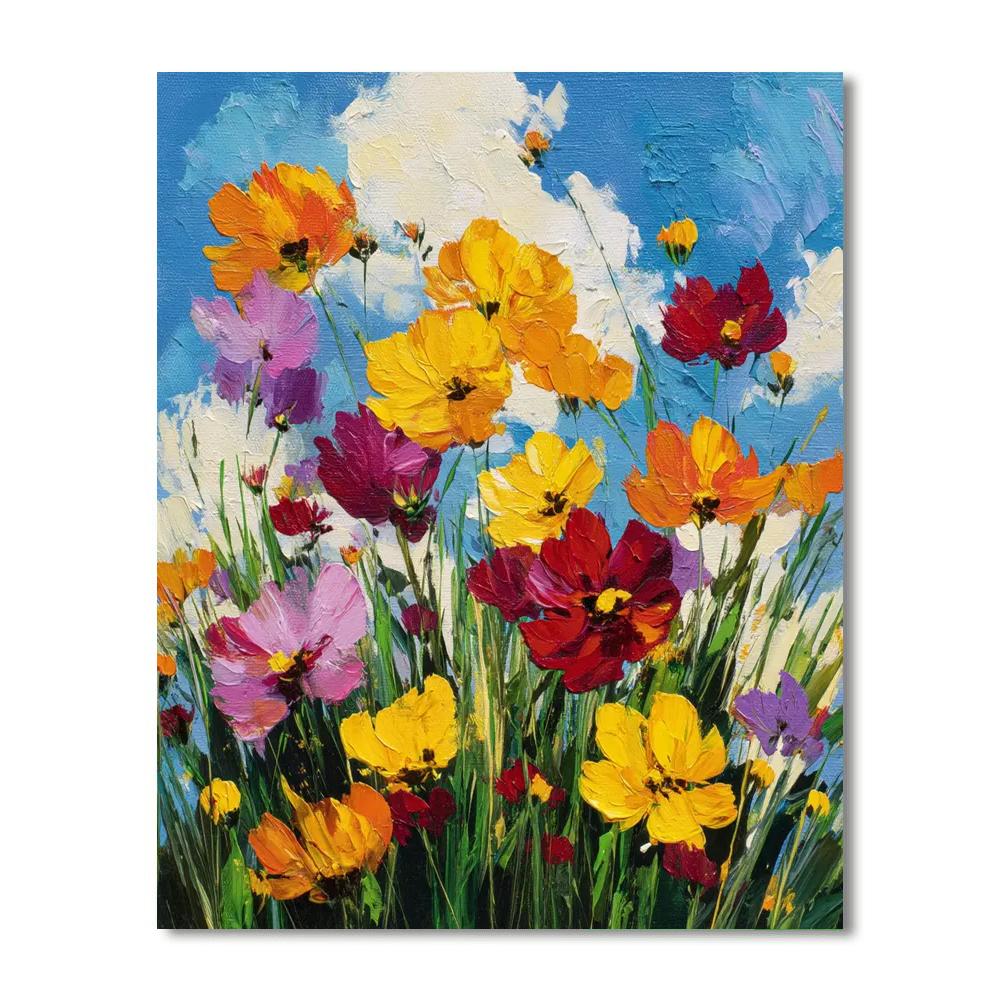 Mom's Heart Is A Garden Paint By Numbers Kits