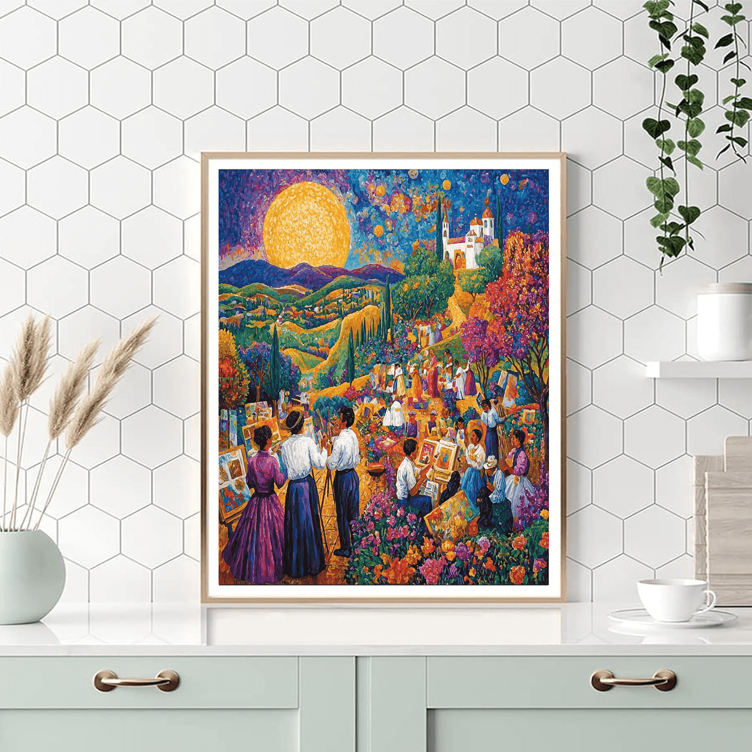 Diego Rivera Inspired The Artistic Community  Painting By Numbers Kit