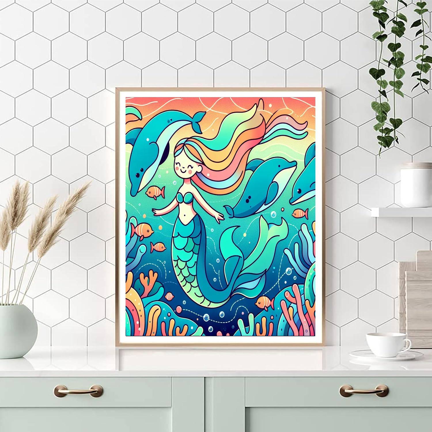 Magical Oceans Numbered Painting Kits