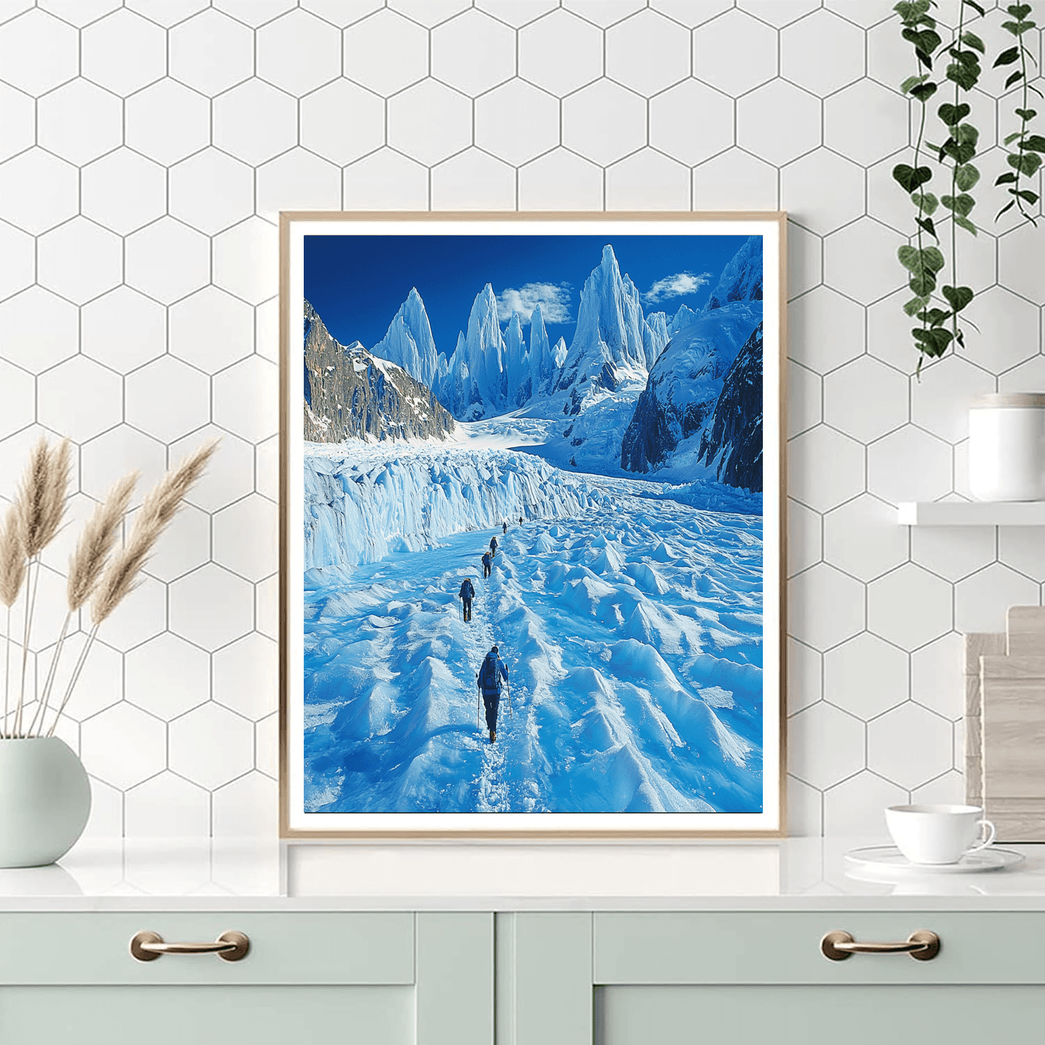 Patagonian Glacier Hiking Numbered Painting Kits