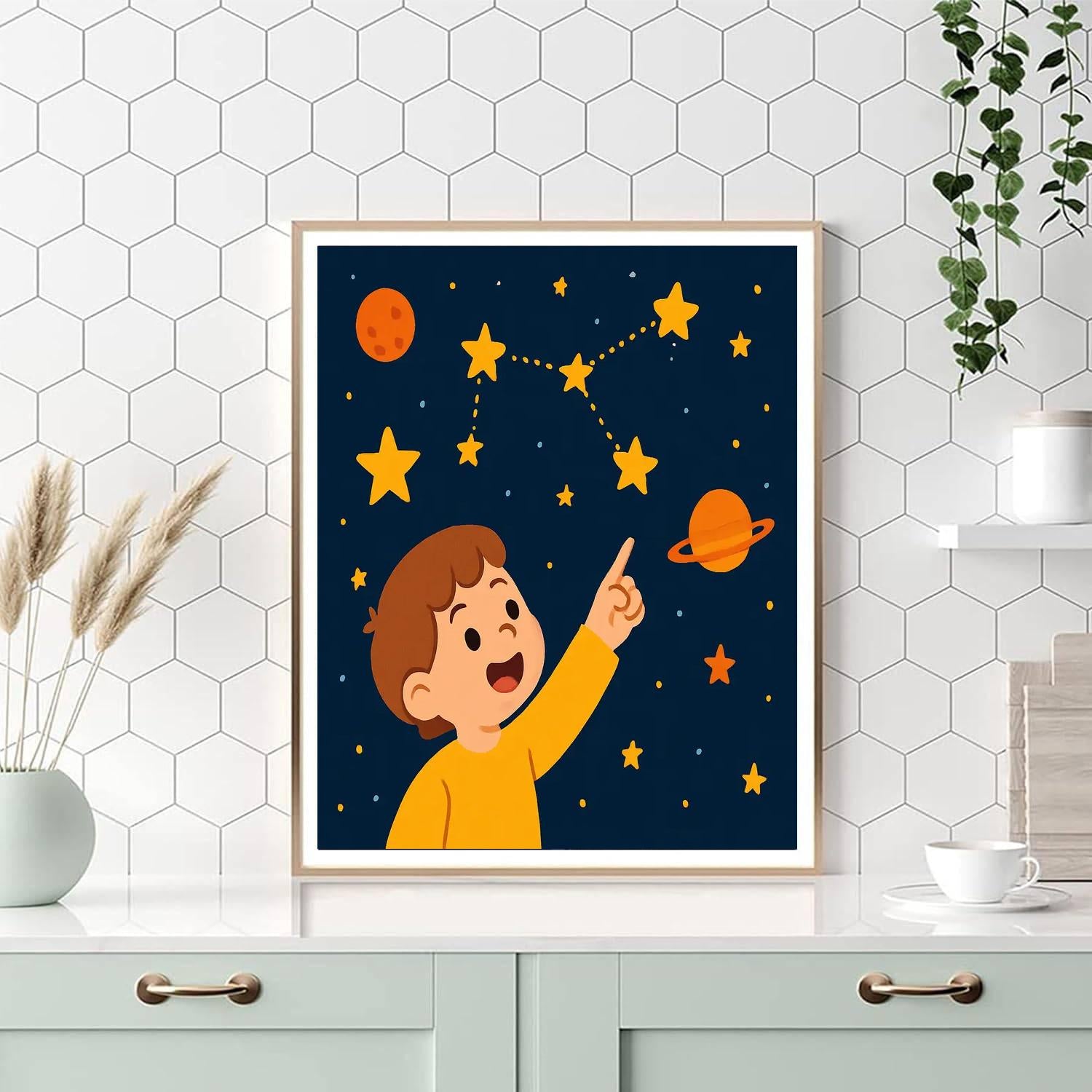 Stellar Constellations Paint By Numbers